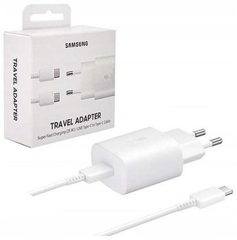 ŁADOWARKA SAMSUNG FAST CHARGE 25W + KABEL USB C