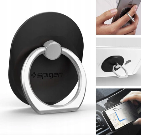 SPIGEN WIELOFUNKCYJNY UCHWYT NA TELEFON DO TELEFONU PIERŚCIEŃ MOCNY