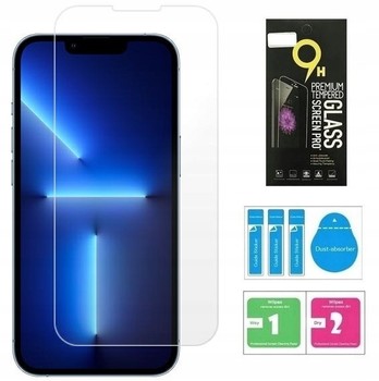 SZYBKA 9H SZKŁO HARTOWANE do iPhone 14 ZESTAW