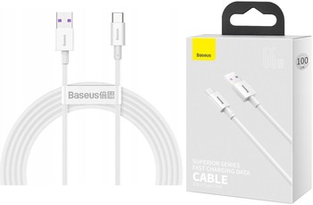 BASEUS KABEL USB - USB-C 1M 66W 6A do Samsung