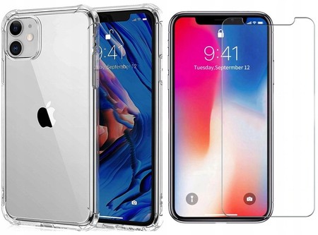 ETUI OBUDOWA CASE DO IPHONE 12 MINI+ SZKŁO SZYBKA