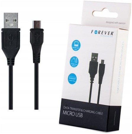 Kabel USB Micro typ B 3m Mocny Długi 300cm