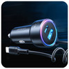 SZYBKA ŁADOWARKA SAMOCHODOWA USB USB-C 60W QC PD 3.0 + kabel USB-C JOYROOM