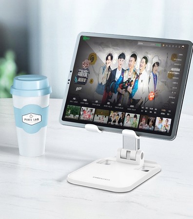 MOCNY STOJAK WYSUWANY UCHWYT PODSTAWKA NA TELEFON POD TABLET RECCI