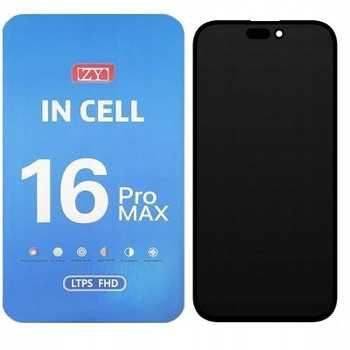 WYŚWIETLACZ EKRAN LCD DO IPHONE 16 PRO MAX INCELL ZY + USZCZELKA EKRANU