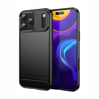 ETUI CARBON KARBON CASE DO iPhone 17 PRO MAX ELEGANCKIE KARBONOWE OBUDOWA