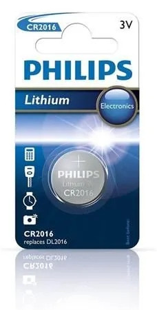 BATERIA LITOWA PHILIPS CR2016 1 szt.