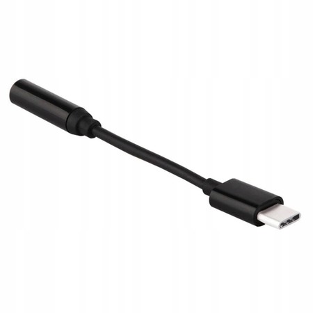 PRZEJŚCIÓWKA ADAPTER USB TYP C MINI JACK 3,5mm AUX