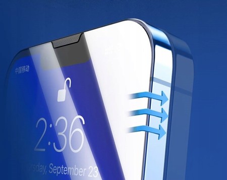 SZKŁO HARTOWANE PEŁNE DO IPHONE 13 MINI NA CAŁY EKRAN RECCI