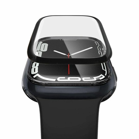 SZKŁO HARTOWANE DO APPLE WATCH 7 8 9 10 41mm ZESTAW SZYBKA OCHRONNA