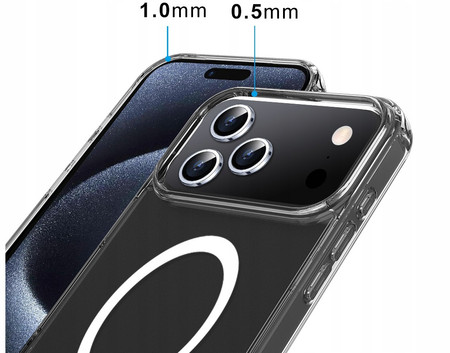 CASE ETUI DO iPHONE 17 PRO DO Mag MAGNETYCZNE WZMACNIANE OBUDOWA MOCNA
