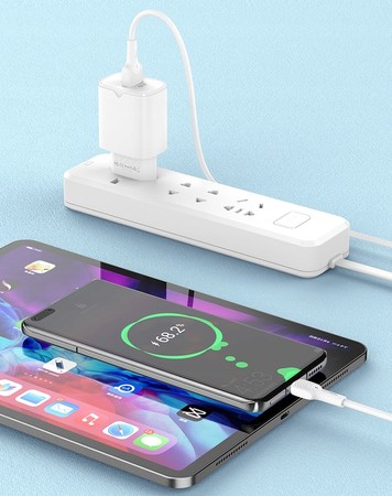 SZYBKA ŁADOWARKA SIECIOWA USB DO TELEFONU ZASILACZ 18W QC3.0 3A RECCI