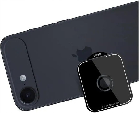 SOCZEWKI NA APARAT DO iPHONE 17 AIR SZKŁO MOCNE ŁATWY MONTAŻ MOCNE