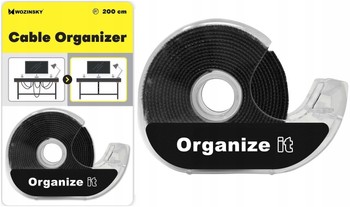 ORGANIZER TAŚMA RZEP OPASKA DO KABLI PRZEWODÓW 2M