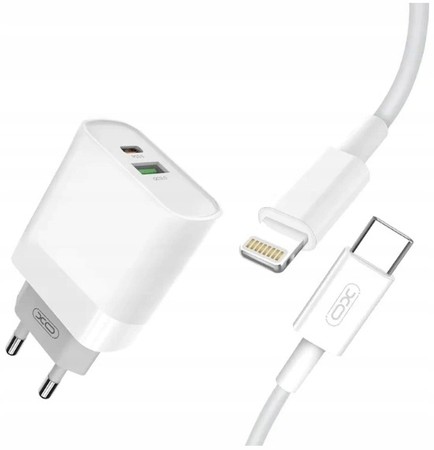 Szybka Ładowarka 18W + Kabel do iPhone Lightning