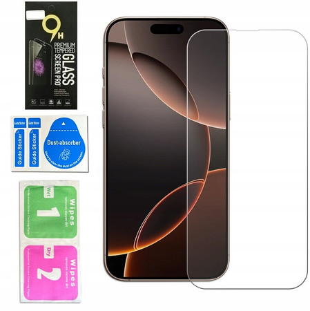 ETUI CASE do iPHONE 17 PRO MAX WZMACNIANE ROGI NAROŻNIKI + SZKŁO HARTOWANE