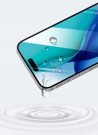 SZKŁO HARTOWANE 9H DO iphone 15 NA CAŁY EKRAN SZYBKA PEŁNE RECCI