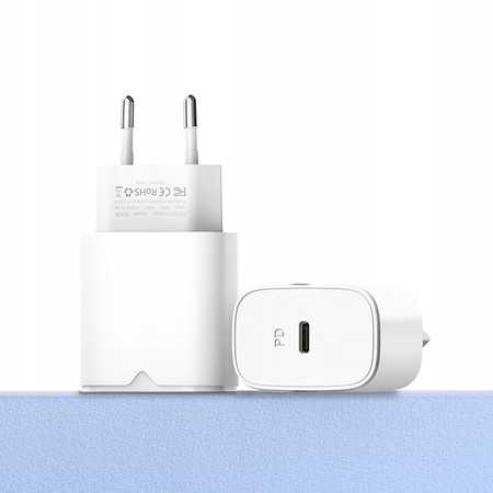SZYBKA ŁADOWARKA SIECIOWA USB C 20W PD QC 3.0 RECCI