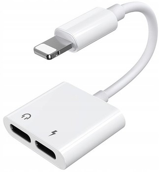 ADAPTER 2X LIGHTNING PRZEJŚCIÓWKA DO IPHONE 11 13