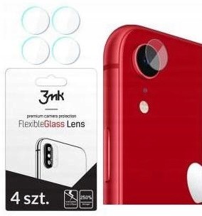 3MK 4x Szkło Hybrydowe na Aparat do iPhone XR