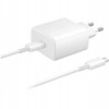 ORYGINALNA ŁADOWARKA SIECIOWA SAMSUNG 45W 5A PD USB-C + KABEL TYP C SZYBKA