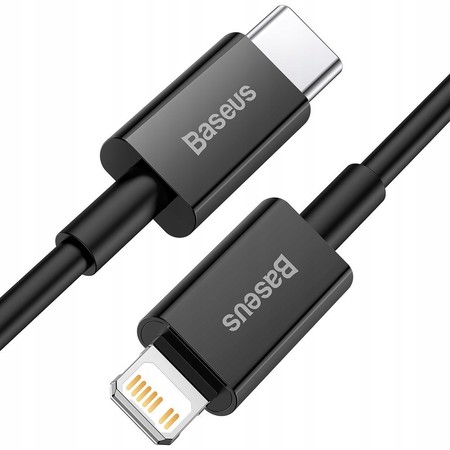 SZYBKI Baseus Kabel USB C Lightning 1m do iPhone