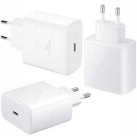 SZYBKA ŁADOWARKA SIECIOWA 45W USB C USB-C SUPER FAST CHARGE PD