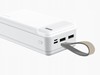 STACJA ŁADOWANIA POWERBANK 30000MAH MOCNY SZYBKI 2,1A USB C + KABEL RECCI