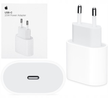 SZYBKA ŁADOWARKA SIECIOWA APPLE USB-C 2OW FAST CHARGE POWER ADAPTER