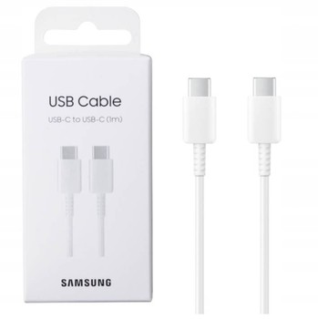 ORYGINALNY KABEL SAMSUNG 2X USB C SZYBKIE ŁADOWANIE TYP C 25W 3A