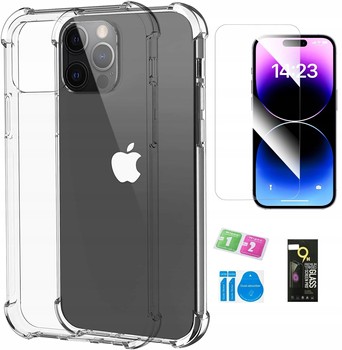 ETUI OBUDOWA CASE DO iPHONE 15 PRO + SZKŁO 9H