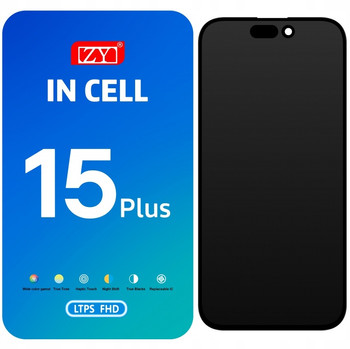 WYŚWIETLACZ EKRAN LCD DO IPHONE 15 PLUS INCELL ZY + USZCZELKA EKRANU