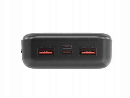 MOONX POWERBANK 20000 MAH 22,5W USB-C USB QC 3.0 SZYBKI MOCNY Z EKRANEM LED