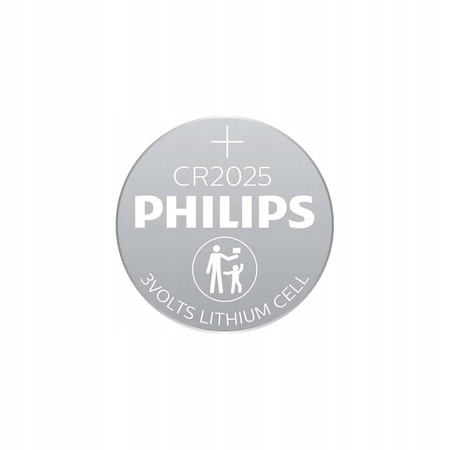 Philips Bateria litowa guzikowa CR2025 3V Litowa