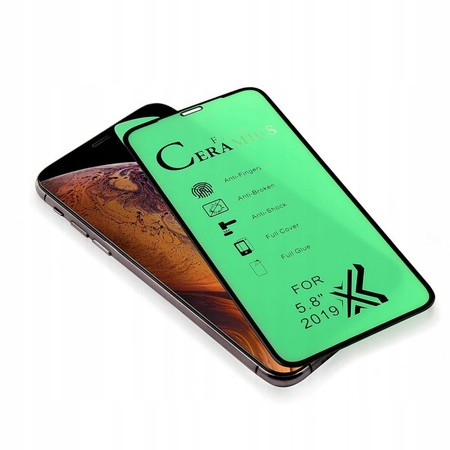 Szkło Ceramiczne 9D do iPhone X Xs 11 Pro Zestaw