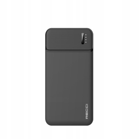SZYBKI POWERBANK 10000MAH MOCNY SZYBKIE ŁADOWANIE 2,1A USB C + KABEL RECCI