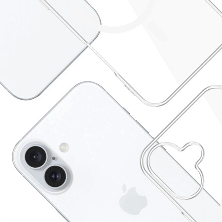ETUI CASE 3mk DLA iPhone 17 MAGCASE bezbarwny