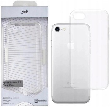 Etui 3MK Clear Case Obudowa Plecki do iPhone 7 8