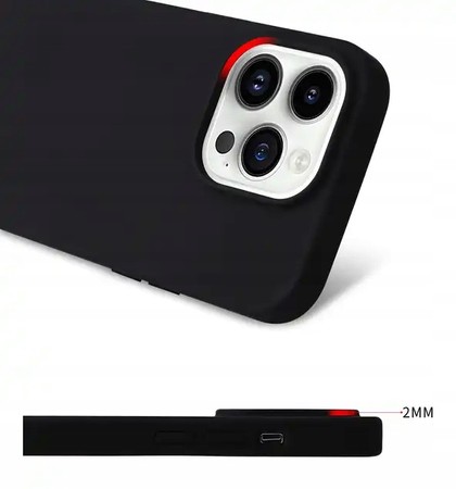 ETUI z MIKROFIBRĄ OBUDOWA DO APPLE iPHONE 15 PLUS