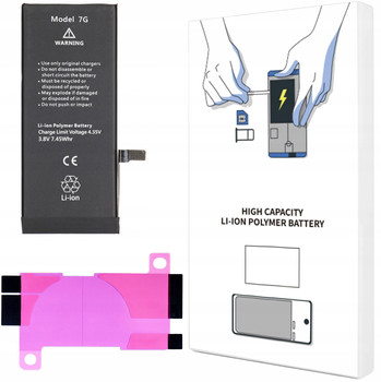 BATERIA DO iPHONE 7 POJEMNOŚĆ 1960 mAh ŚWIEŻA KOMPLET