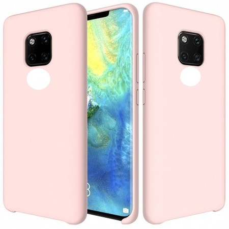 ETUI z MIKROFIBRĄ OBUDOWA DO HUAWEI MATE 20 SILIKONOWA