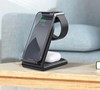 SZYBKA ŁADOWARKA BEZPRZEWODOWA 15W DO IPHONE / AIRPODS / WATCH 15W RECCI