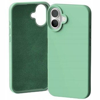 ETUI MERCURY SILIKON CASE DO iPHONE 16 Z MIKROFIBRĄ SILICONE MIĘKKIE