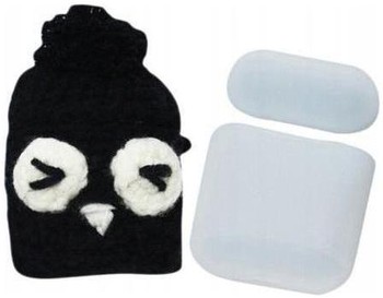 Silikonowe Etui Case Wełna Nakładka do AirPods 1 2