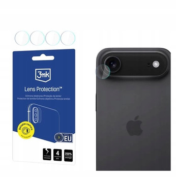 3MK SZKŁO NA APARAT DO IPHONE 17 AIR HYBRYDOWE NIEPEKAJACE ZESTAW