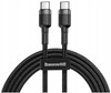 SZYBKI KABEL BASEUS USB-C Type-C Power 60W QC 1m