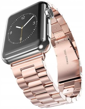 PASEK BRANSOLETA DO APPLE WATCH 3 4 5 6 7 SE STAL
