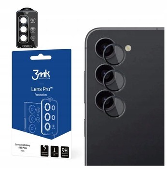 3MK SZKŁO NA APARAT SOCZEWKI DOSAMSUNG GALAXY S23 PLUS + POJEDYNCZE ZESTAW
