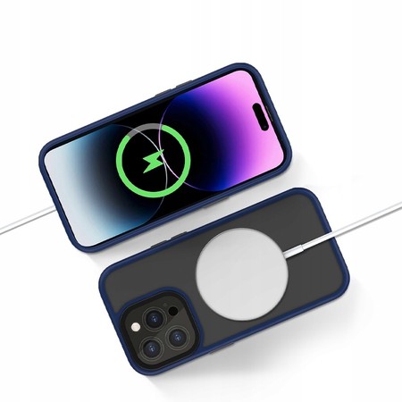 MATOWE MAGNETYCZNE ETUI do iPhone 14 PRO OBUDOWA MAGCASE MATT CASE RECCI