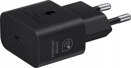 SZYBKA ŁADOWARKA SIECIOWA SAMSUNG 25W USB-C TYP C FAST CHARGE T2510 GAN